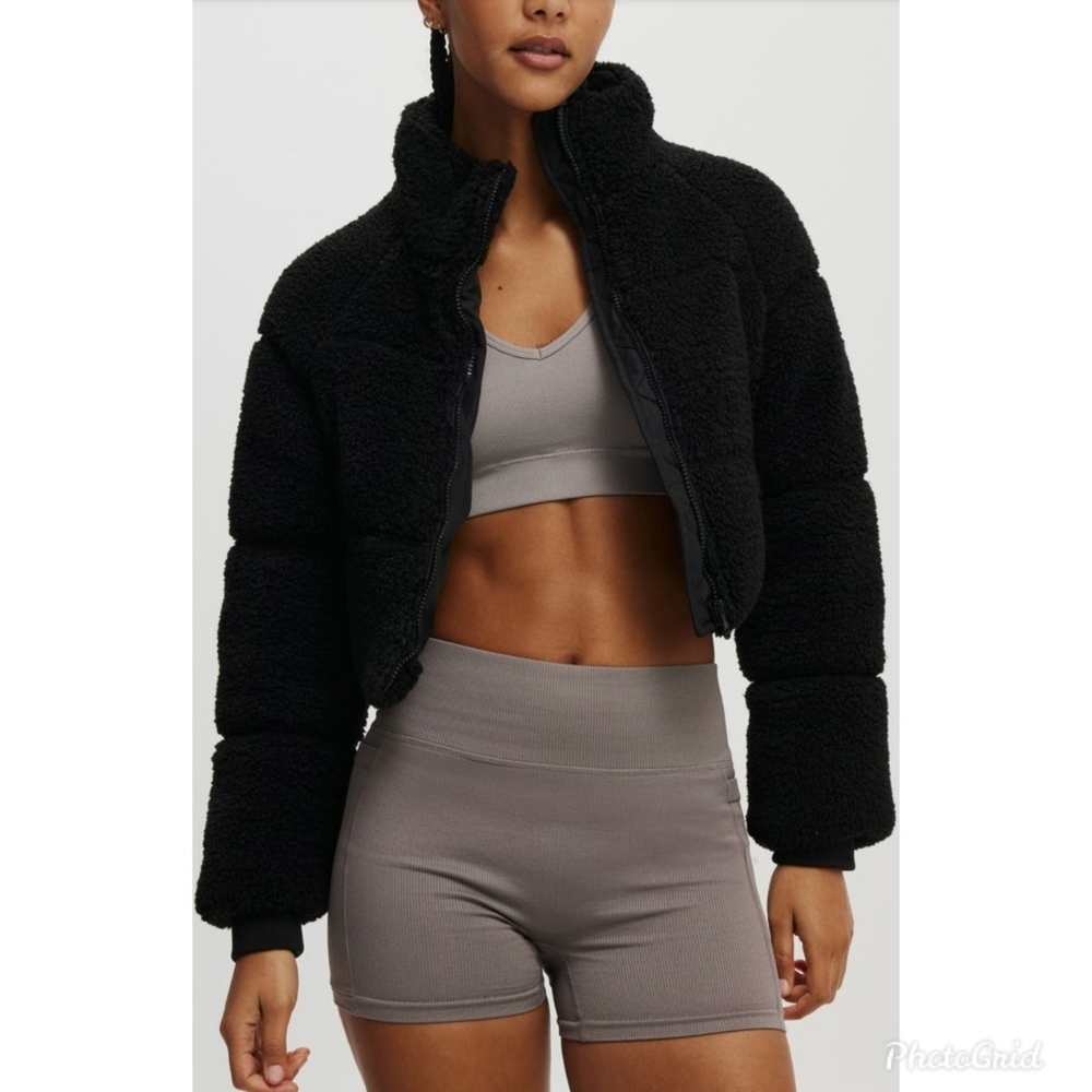 Cotton On Black Puffer Jacket
